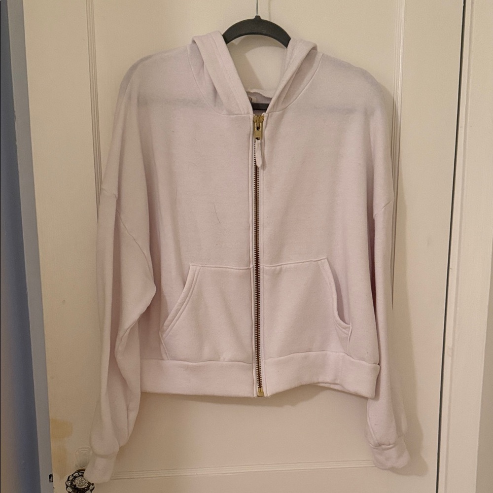 Women’s Light Lavender Zip Hoodie